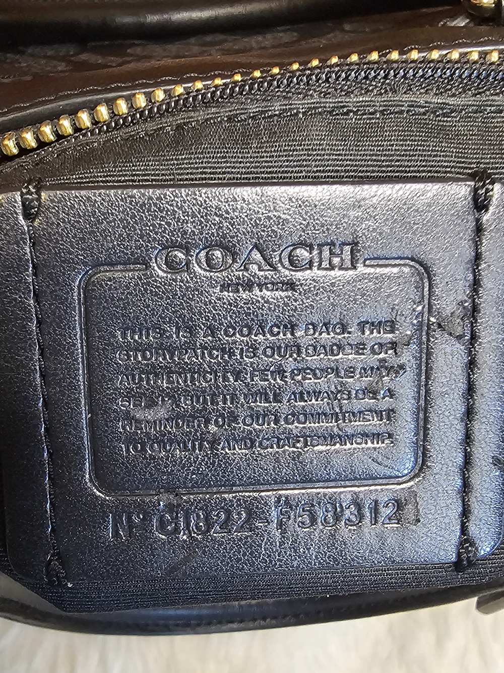 Coach Signature Mini Bennett Satchel - Picture 13 of 16